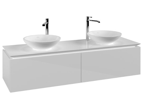 Mueble de tocador Villeroy &amp Boch Legato B599 1600x380x500mm 2 lavabos