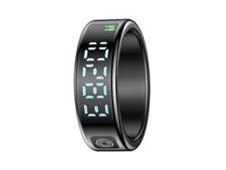 Anillo inteligente Sr08 tamaño 8, compatible con control de gestos con las manos, monitoreo de salud y múltiples modos deportivos Hengrongshen