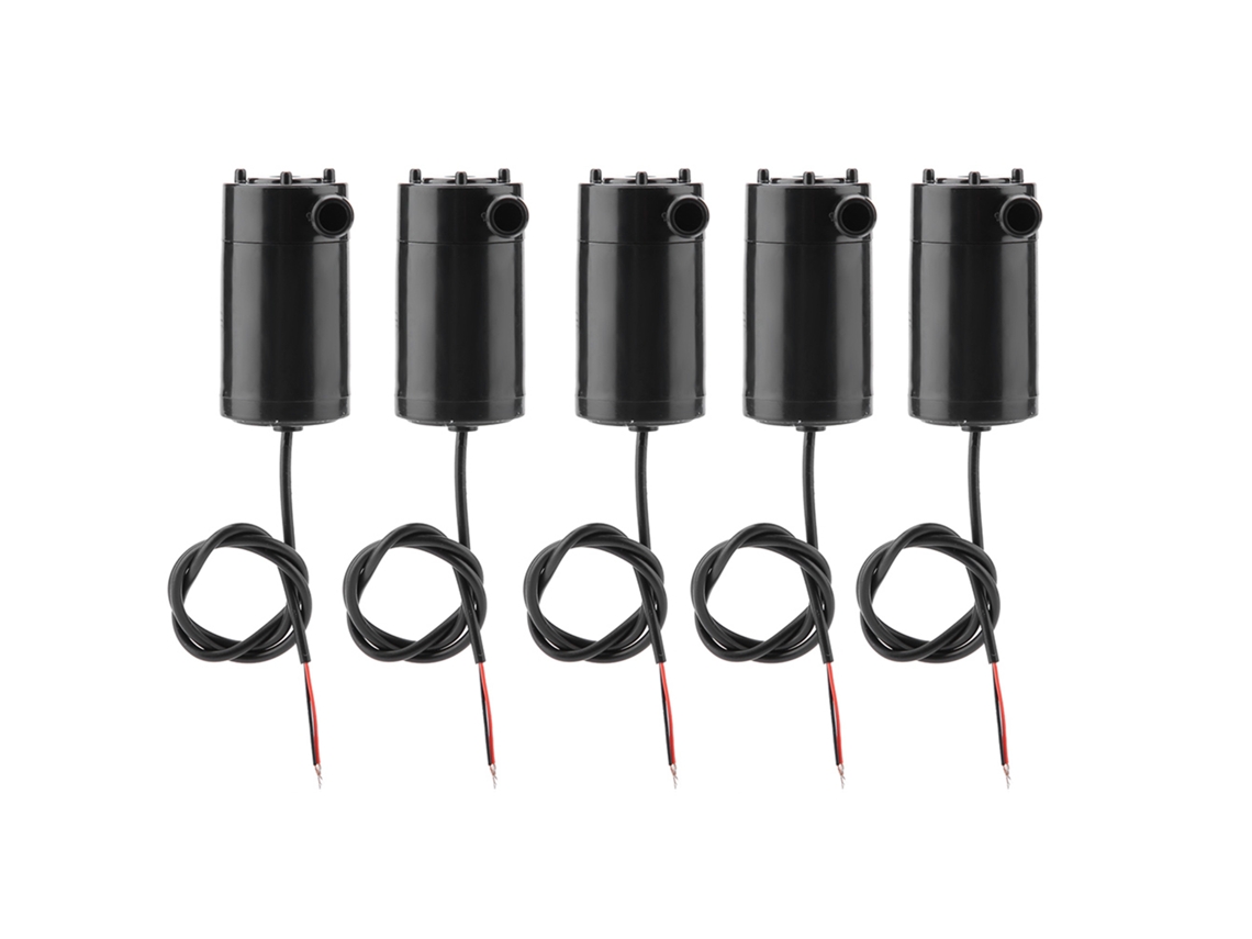 5 Unidades/juego Mini Bomba De Agua Sumergible Dc 3v-5v Para Fuente De Acuario Pequeño