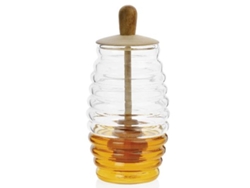 Recipiente para Miel RIVA en Vidrio 5.5x15.5 cm