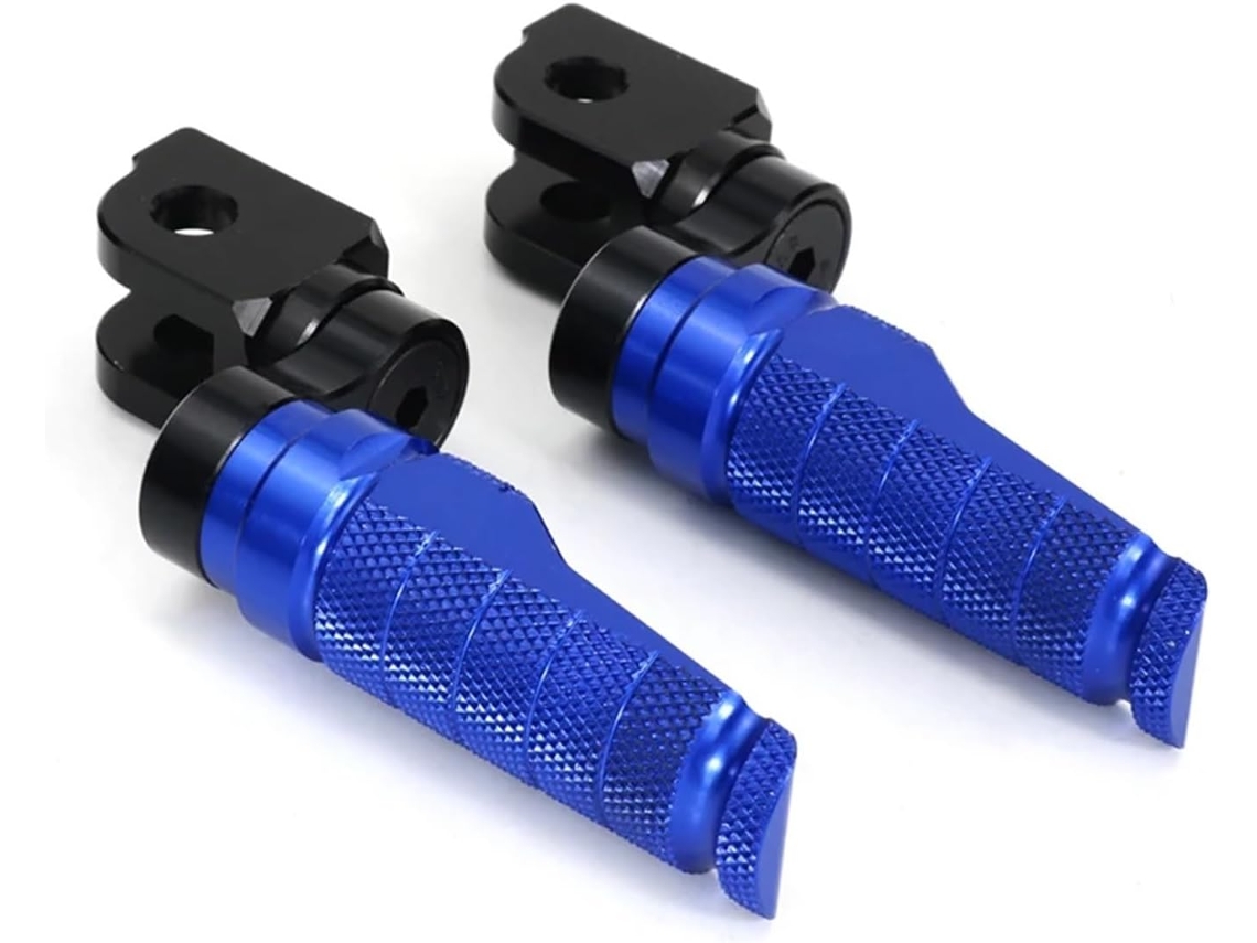 Reposapiés Delanteros Ajustables Para Motocicleta Desgaste Duradero