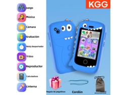 Smartphone para niños con cámara táctil y reproductor MP3 Mdug (bolsa azul)