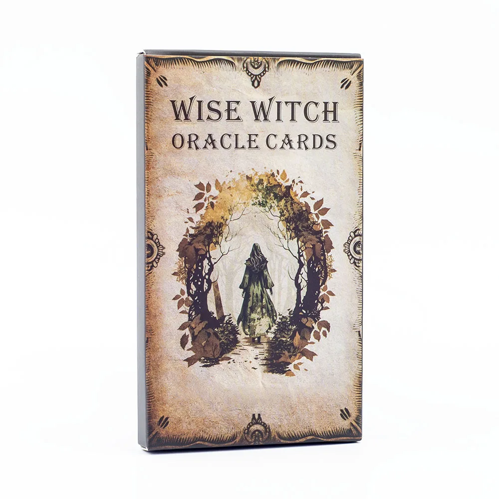 Cartas Del Oráculo De La Bruja Sabia (20 Cartas, Versión En Inglés, 12x7 Cm)