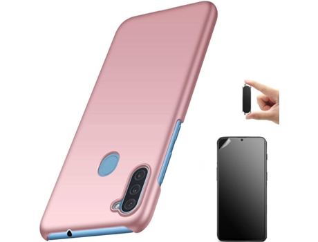 Carcasa + Protector + Soporte Realme 8 Pro 4G Turtleshell Negro BD-ATC