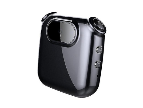 Grabadora de voz inteligente portátil 1080P HD Mini cámara Protector de lente inalámbrico - 128 Gbnegro BISBISOUS