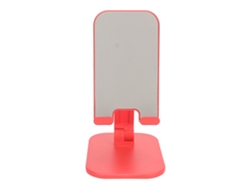 Soporte De Teléfono De Escritorio Rojo Antideslizante Ajustable Multifunción Para Teléfonos De 4.7 A 7.9 Pulgadas