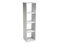 5five Estante De Columna De 4 Cajas Mix N Modul Blanco