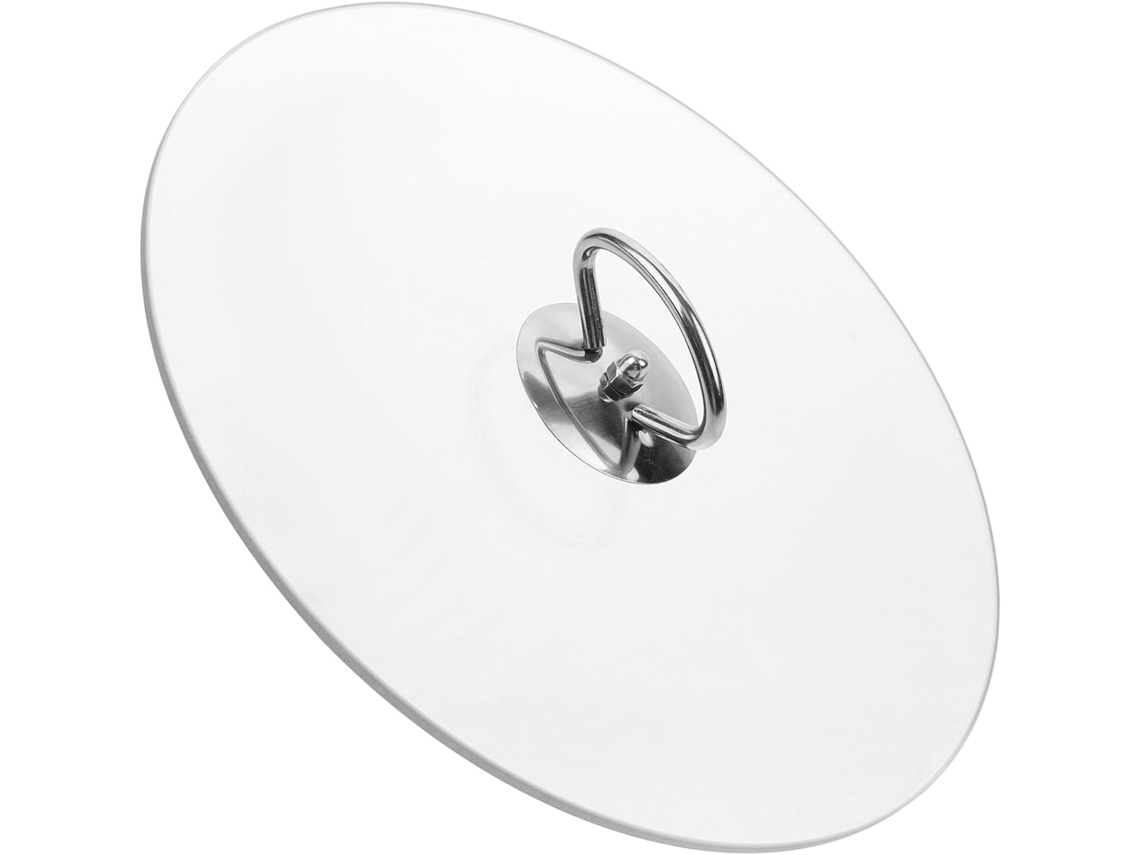 Tapa De Vidrio Templado Grueso De 23 Cm, Hermética Y Reutilizable Para Cuencos.