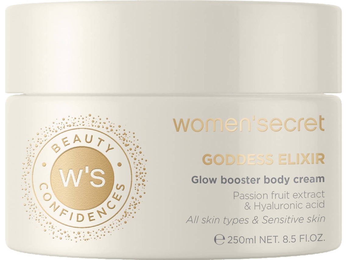 Crema Corporal con Glitter WOMEN'SECRET Beauty Confidences Goddess Elixir (250 ml)