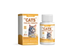 Multivitamínico con aceite de pescado Omega-3 para gatos