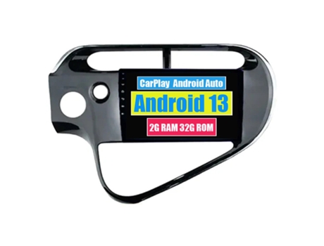 Autoradio Multimedia ROVERONE para Toyota Prius C 2018 - 2020 CarPlay Android Coche Radio Bluetooth GPS Navegación