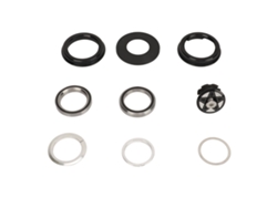 Juego De Dirección Para Bicicleta De Montaña Con Rodamientos Dobles, Acero Y Aluminio, Accesorio Para Horquilla Delantera De 28,6 Mm