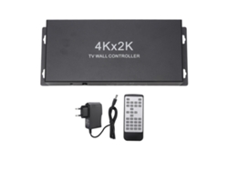 Yncm-controlador De Pared De Vídeo 2x2 4k Splicer Plugue Eu