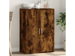 Aparador De Madera De Ingeniería Roble Ahumado 60x31x84 Cm