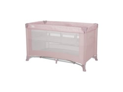 Cuna de viaje Lorelli Torino rosa (2 niveles)