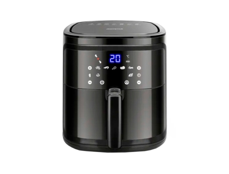 Freidora Eléctrica Sin Aceite AIGOSTAR 1900W 7L Wifi/Bluetooth Negro