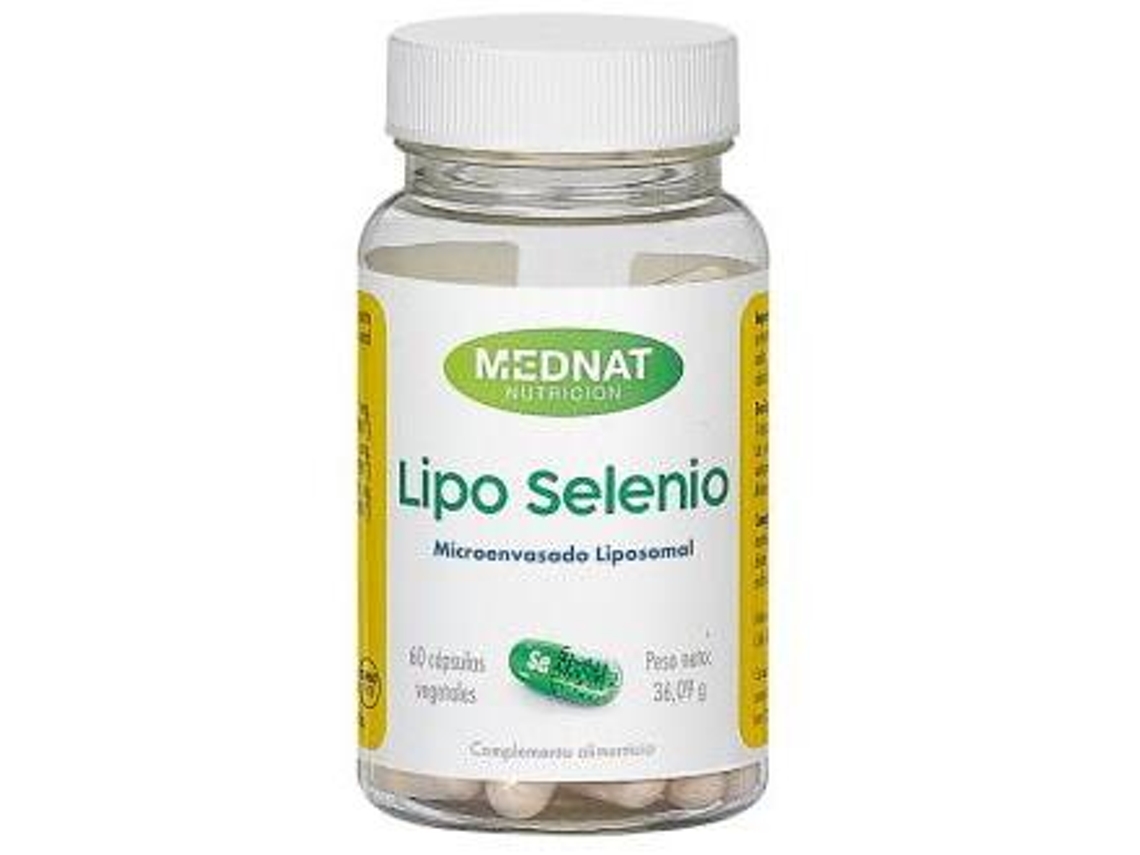 Lipo Selenio 60 Cápsulas MEDNAT NUTRICIÓN