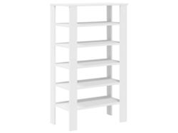 Maison Exclusive - Mueble Zapatero Madera Contrachapada Blanco 61x32x105 Cm
