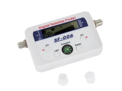 Buscador Digital De Sinal De Satélite Com Lcd Sf-9506 Sf-006 Alta Sensibilidade Controle De Atenuação