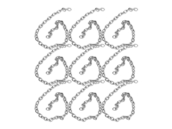 Cadena De Cobre De 9,9 Metros (32,8 Pies) Para Manualidades, Collares, Pulseras Y Joyería.