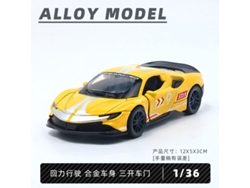 Modelo De Coche De Metal Fundido A Escala 1/36, Figura De Coche De Juguete, Regalo Para Niños