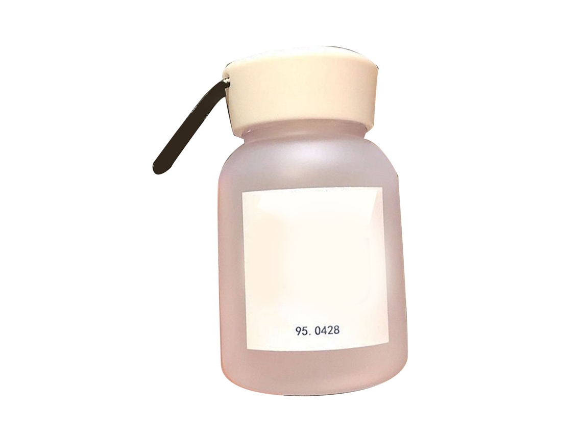 Ymsl Botella De Agua De Gran Capacidad 600ml Plástico Mate Ligero Estilo Deportivo Viaje Hogar Estudiantes Hxl