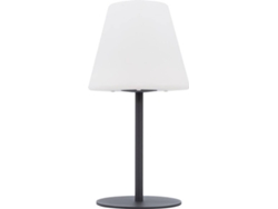 Lámpara De Mesa Exterior Solar Led De Metal Larso 3000k Branco Quente