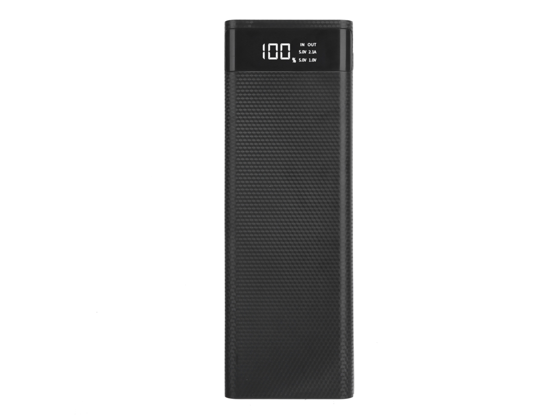 Estuche De Carga Rápida De 22,5 W Para 10 Baterías 18650 Con Linterna Led S10.