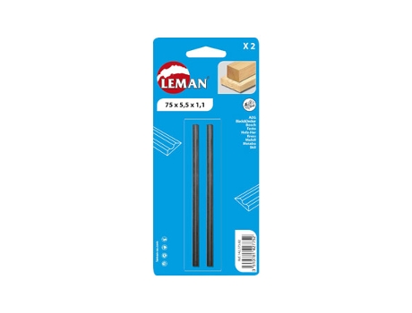Cuchilla Cepillo Electrico Reversible 2 Uds LEMAN