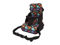 Silla Elevadora Plegable Portátil Para Bebés Con Diseño De Dinosaurio De Dibujos Animados Para Las Comidas.
