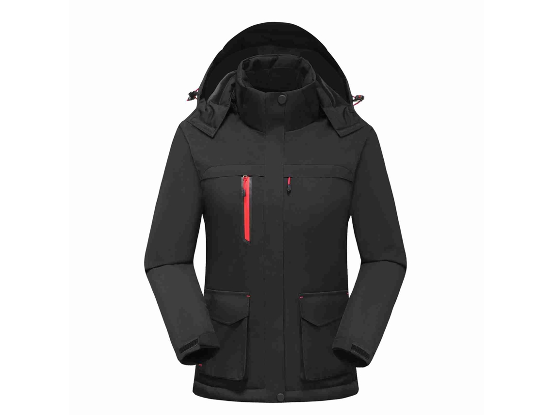 2026-chaqueta Térmica Para Mujer Con Capucha Desmontable Abrigo Caliente De Invierno Chaqueta Electrica Usb