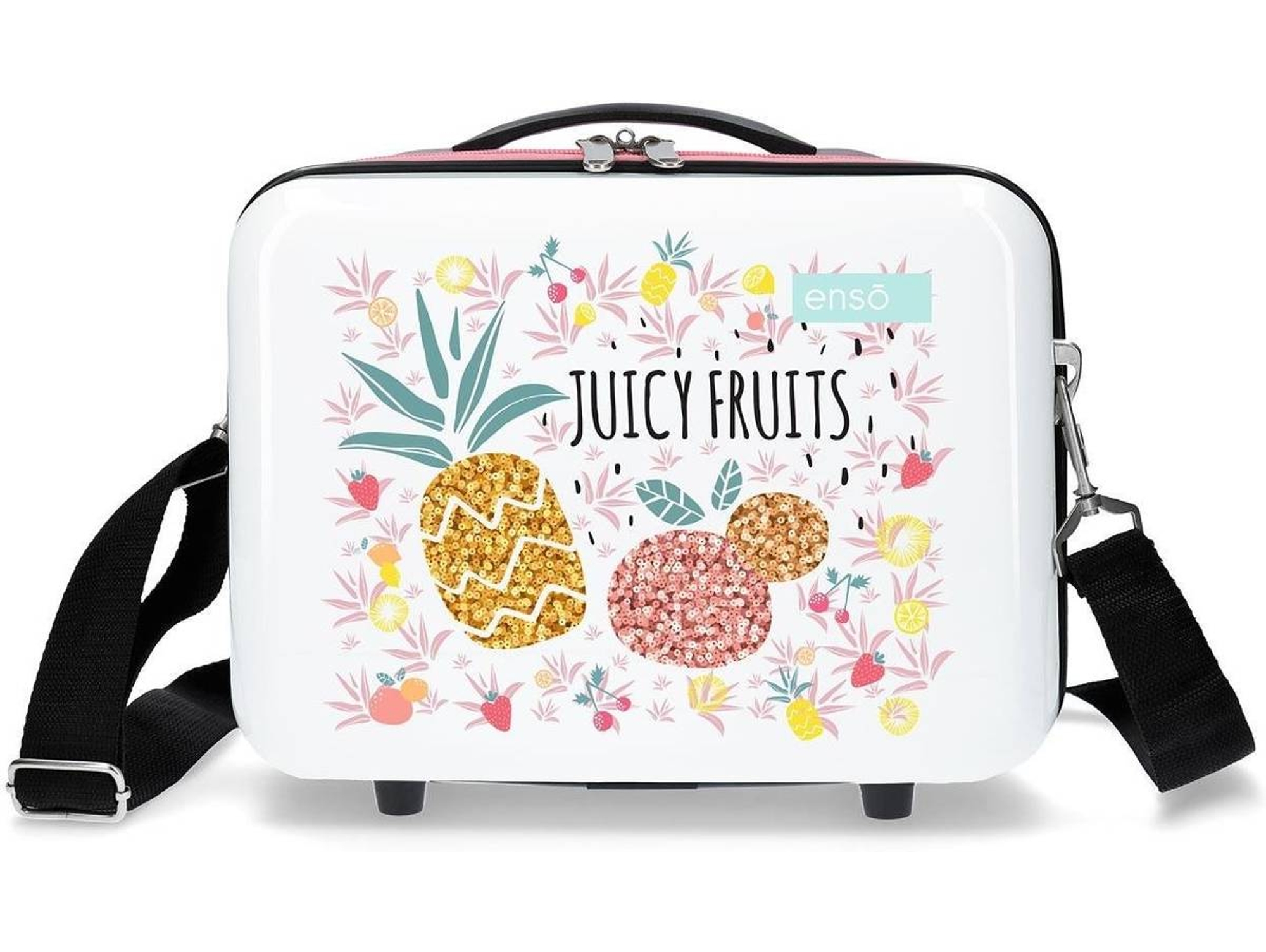 Neceser Abs Enso Juicy Fruits Blanco (21x29x15cm - 9l)