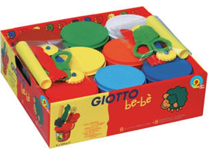 Plastilina GIOTTO Be-Be (220 g - 8 und)