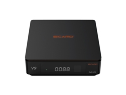 Decodificador Receptor Ecamd V9 Dvb-s2 Con Vcm/acm/multi-stream Y Sintonizador Doble.