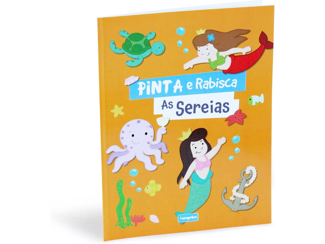 Libro Pinta e Rabisca - As Sereias de Europrice (Portugués)