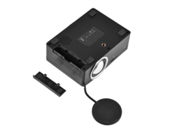 Miniproyector Led Portátil Con Refrigerador, Reproductor Multimedia Hdmi Hd, Cine En Casa, Negro.