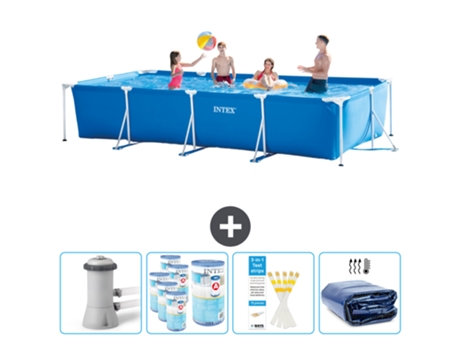 Piscina Tubular INTEX 28274GN-CB86 (7127 L - 220x84cm)