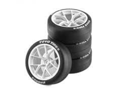 Neumáticos Negros Coches Rc Rally Drift Ruedas Coches Carreras Carretera Escala 1:10 Tamiya Hsp Hpi Kyosho Tt01 Tt02 Xv01 Xv02 Ptg-2 Repuestos