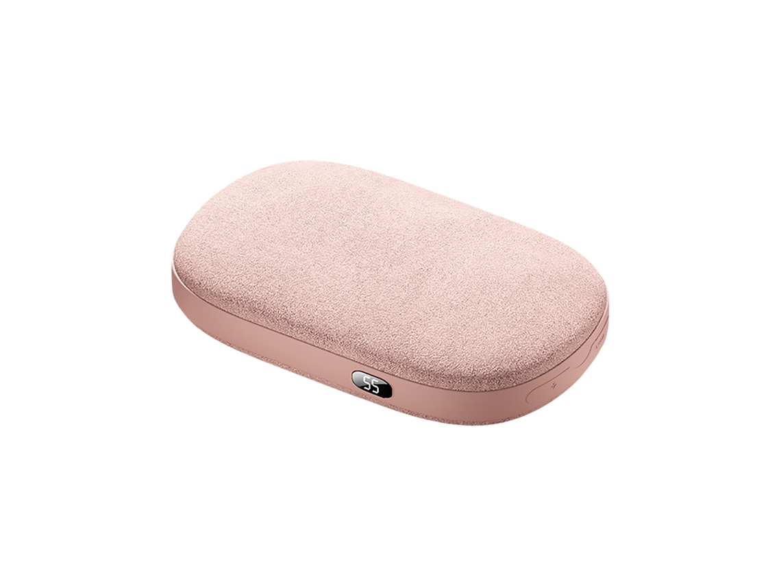 Batería Portátil (portátil 2 En 1) Ender Online Rosa Melocotón 10000mah Cargador Usb