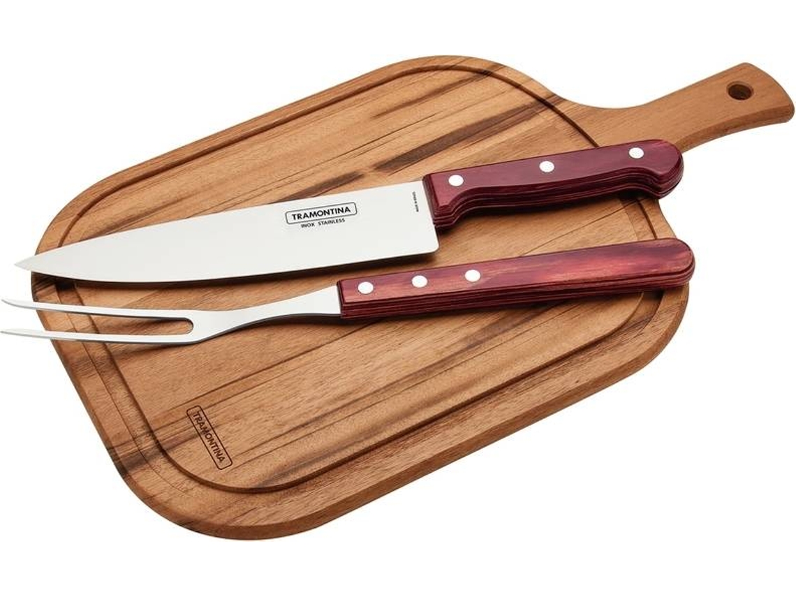 Kit Barbacoa TRAMONTINA Polywood (4x28x43.5 cm - 3 Un)