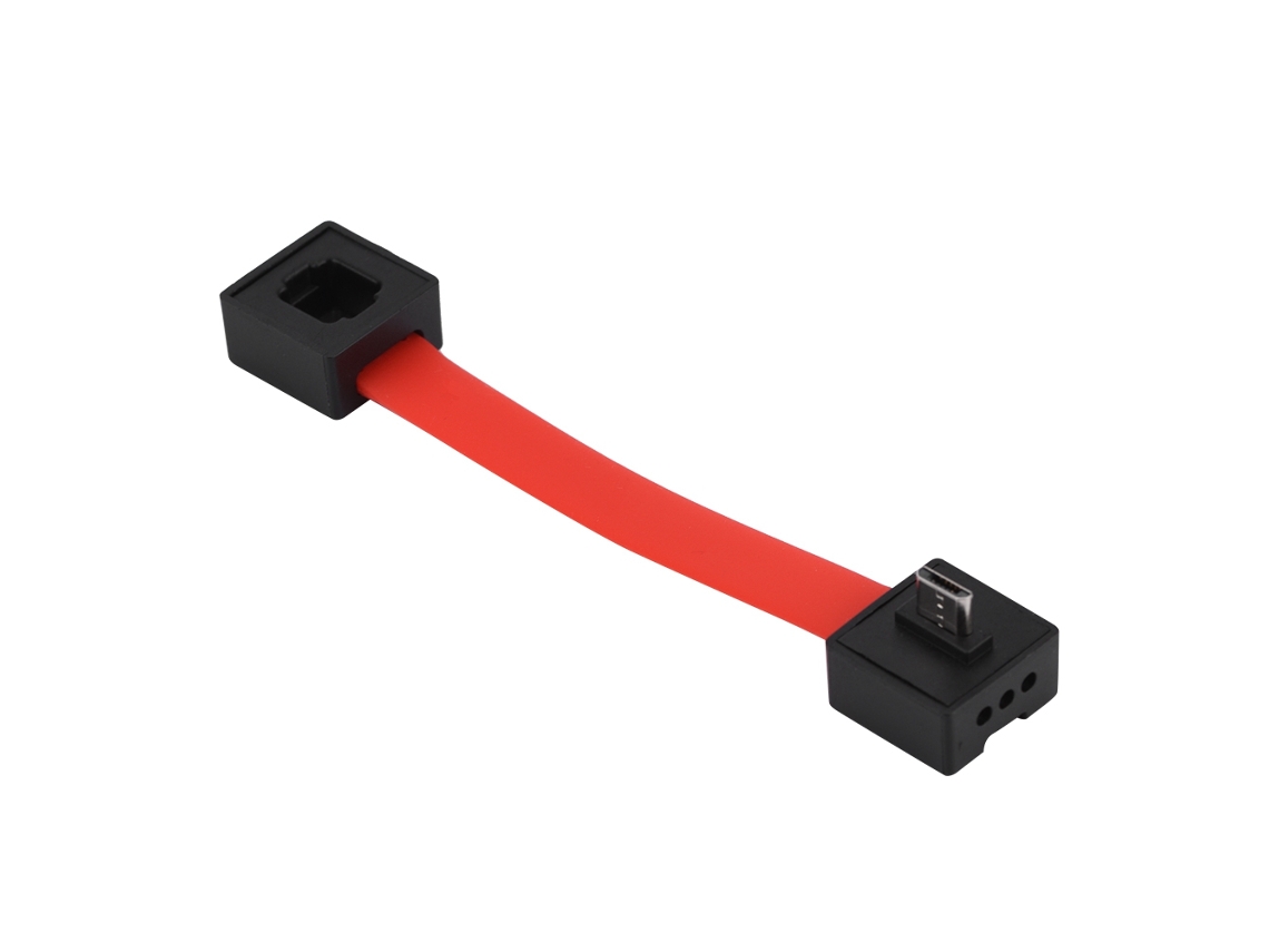 Cargador De Emergencia Portátil Multifuncional Para Teléfonos Android Con Adaptador Rojo