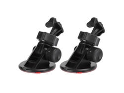 Suporte Para Gravador De Dados Automotivo Mini Ajustável 360° Com Fita Adesiva Dupla Face 2pcs 40mm
