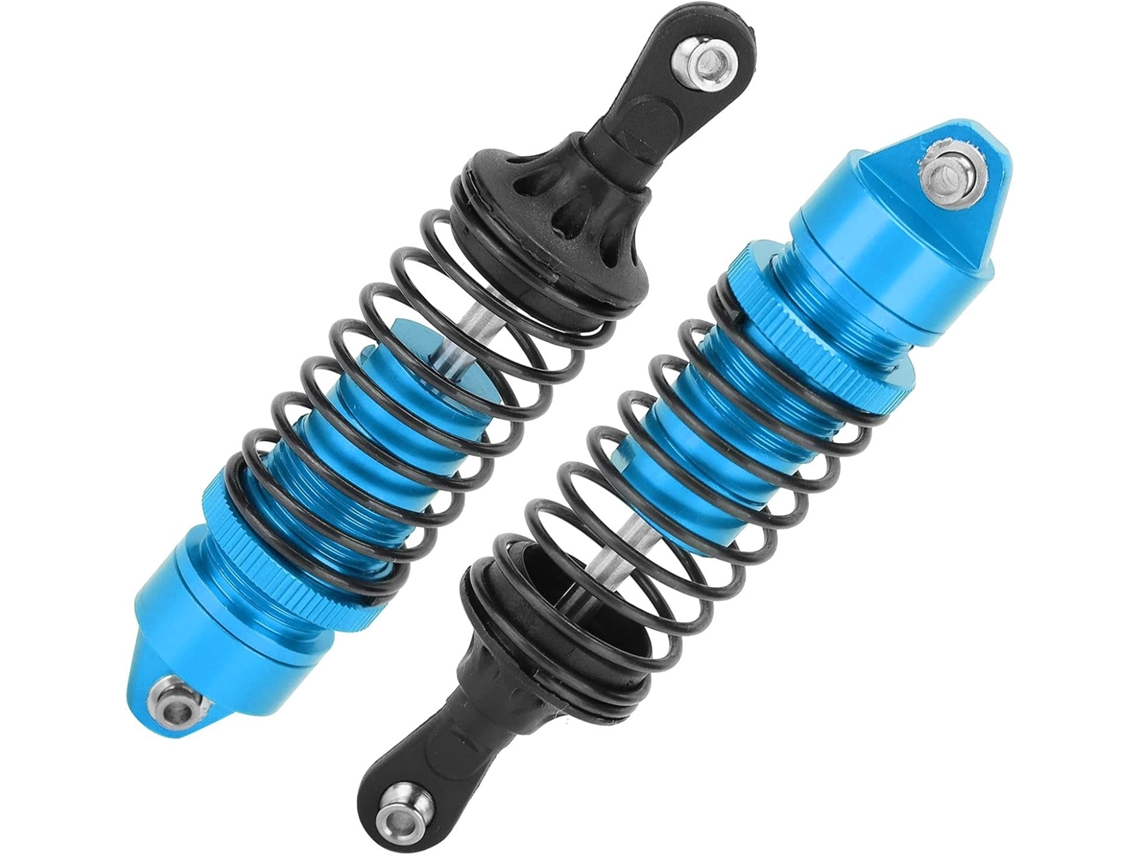 Amortiguadores Metálicos De 100 Mm Para Coches Rc Slash 2wd Y Mejoras Flexibles.
