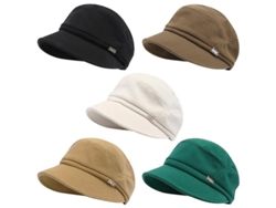 2026-gorra Beret Newsboy Para Mujer Otoño Invierno Talla 56-58cm Material Poliéster Algodón