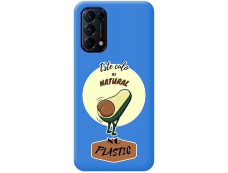 Carcasa Oppo Find X3 Lite 5G TUMUNDOSMARTPHONE Natural No Plastic Azul