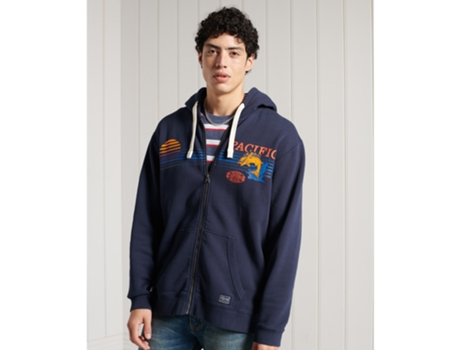 Sudadera SUPERDRY Hombre (Multicolor - S)