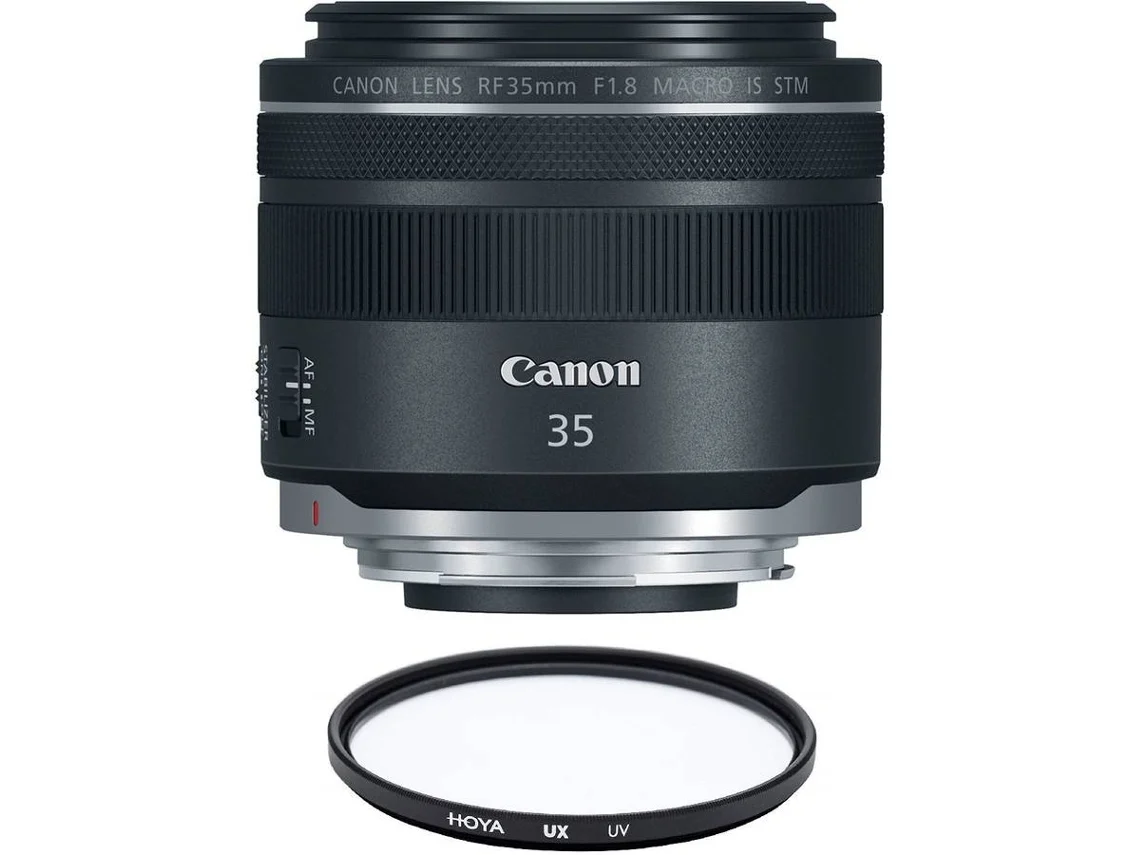 Objetivo y Filtro CANON RF 35mm F1.8 IS Macro STM (Canon RF - f/22 - f/1.8)