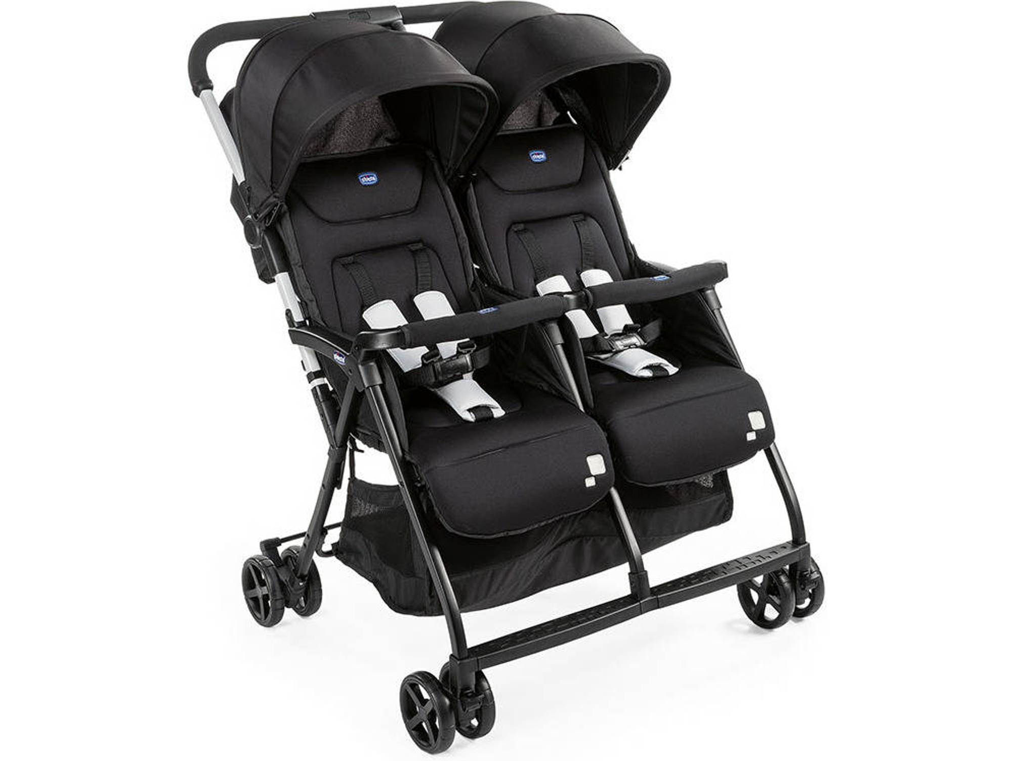 Carrito de Bebé Gemelos CHICCO Ohlala Twin Negro