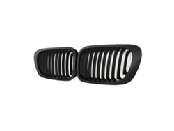 Rejilla frontal, plástico ABS, fácil instalación, negro mate OEM