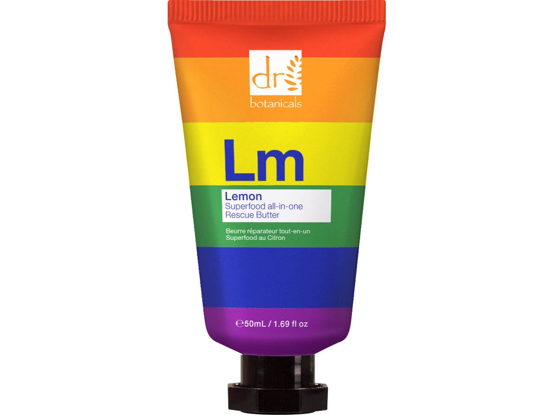 Crema Facial DR BOTANICALS Pride Edition - Lemon Superfood all-in-one Rescue Butter (50 ml)
